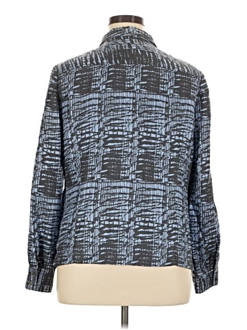 Carlisle Long Sleeve Silk Top (view 2)