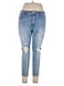 Gap Hearts Blue Jeans Size 16 - photo 1