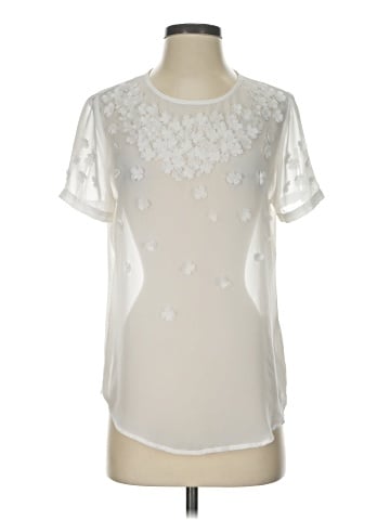 Liz Claiborne Short Sleeve Blouse (view 1)