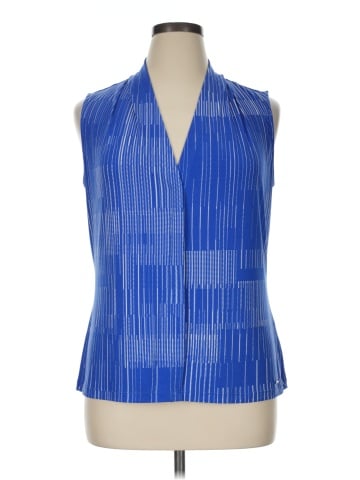 Calvin Klein Sleeveless Blouse (view 1)