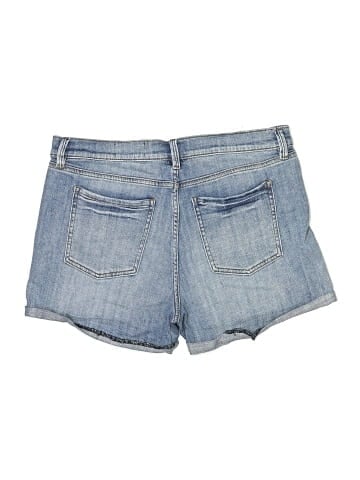Cosmic Blue Love Denim Shorts (view 2)