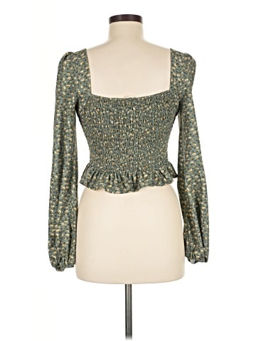 LA Hearts Long Sleeve Blouse (view 2)