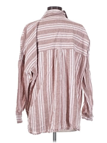 American Eagle Outfitters Long Sleeve Button-Down Shirt (view 2)