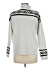 Tahari Stars Silver Pullover Sweater Size M - photo 2