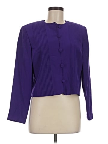 Adrianna Papell Silk Blazer (view 1)