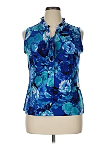 Calvin Klein Sleeveless Blouse (view 1)