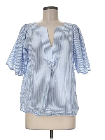 Ann Taylor Factory Short Sleeve Blouse (view 1)