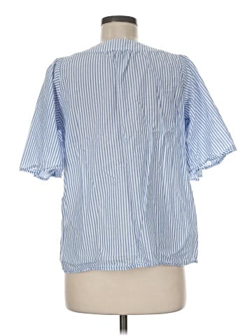 Ann Taylor Factory Short Sleeve Blouse (view 2)
