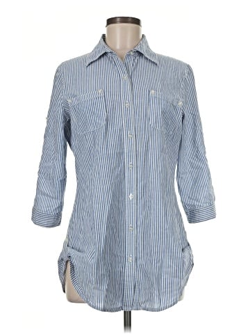 Planet Gold 3/4 Sleeve Button-Down Shirt (view 1)