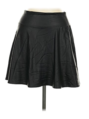 Forever 21 Faux Leather Skirt (view 1)