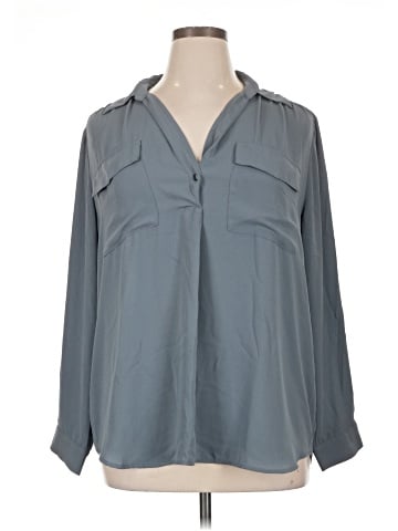Ann Taylor Long Sleeve Blouse (view 1)
