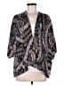 Topshop 100% Polyester Gray Kimono Size 8 - photo 1