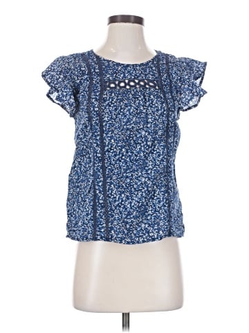 Lucky Brand Short Sleeve Blouse (view 1)