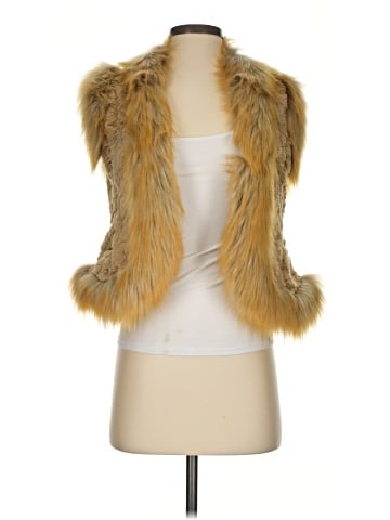 Bebe Faux Fur Vest (view 1)
