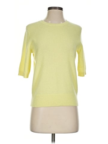 White + Warren Cashmere Pullover Sweater (view 1)