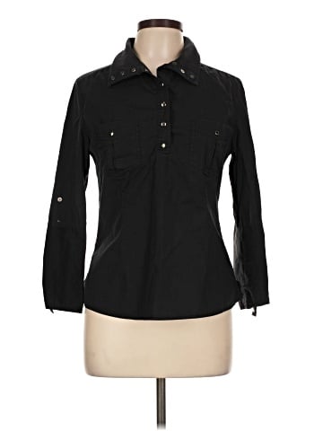 Yuka Long Sleeve Button-Down Shirt (view 1)
