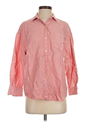 Old Navy 3/4 Sleeve Button-Down Shirt (view 1)