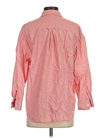 Old Navy 3/4 Sleeve Button-Down Shirt (view 2)