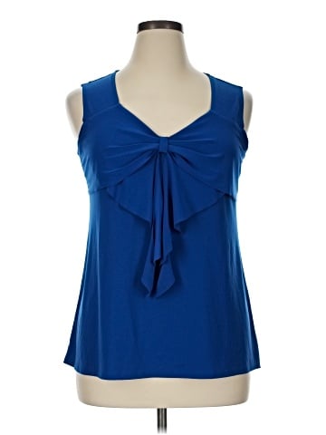 Susan Lawrence Sleeveless Blouse (view 1)