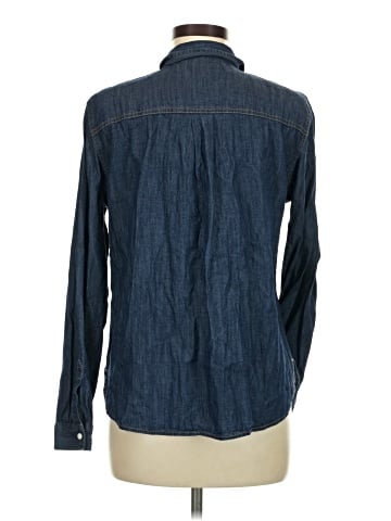 Ann Taylor LOFT Long Sleeve Button-Down Shirt (view 2)