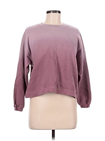 Madewell Dip-Dye (Re)sourced Cotton Swing Sweatshirt (view 1)