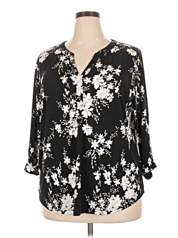 Papermoon 3/4 Sleeve Blouse (view 1)