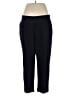 Lands' End Solid Black Active Pants Size XL (petite) - photo 1