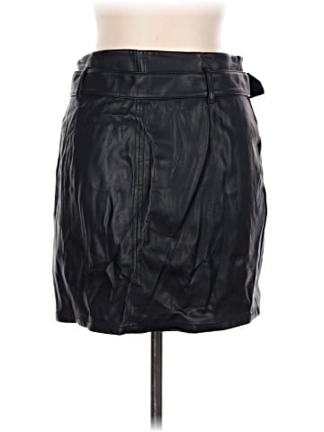 Express Faux Leather Skirt (view 2)