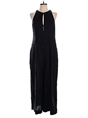 Madewell Seamed Wide-Leg Jumpsuit in 100% Linen (view 1)