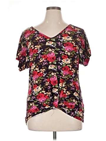 Doublju Short Sleeve Blouse (view 1)