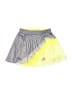 Adidas 100% Polyester Color Block Silver Skort Size S (kids) - photo 1