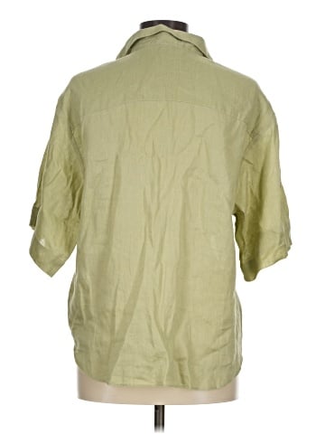 H&M 3/4 Sleeve Button-Down Shirt (view 2)