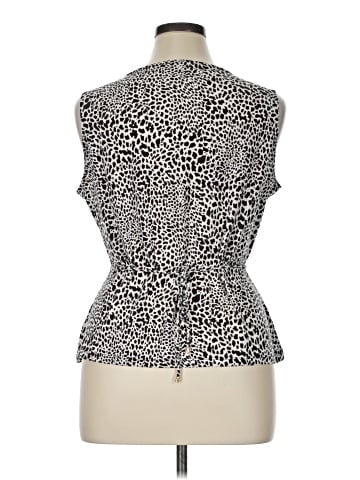 MICHAEL Michael Kors Sleeveless Blouse (view 2)