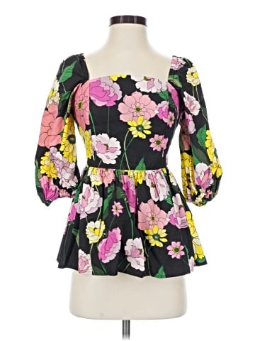 Johnny Was 3/4 Sleeve Blouse (view 1)