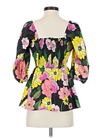 Johnny Was 3/4 Sleeve Blouse (view 2)