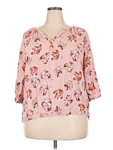 Cynthia Rowley 3/4 Sleeve Blouse (view 1)