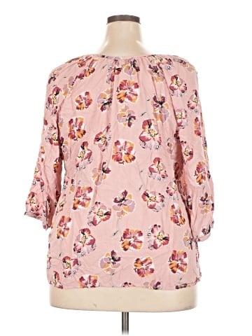 Cynthia Rowley 3/4 Sleeve Blouse (view 2)