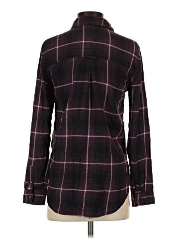American Eagle Outfitters Long Sleeve Button-Down Shirt (view 2)