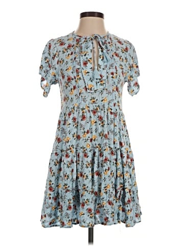 Olivaceous Casual Dress (view 1)