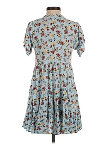 Olivaceous Casual Dress (view 2)