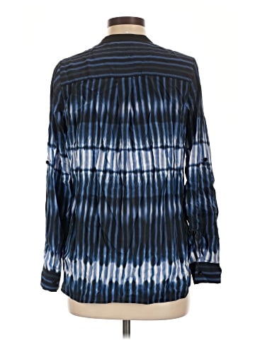 Vince. Long Sleeve Silk Top (view 2)