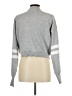 No Boundaries Graphic Gray Silver Pullover Sweater Size 12 - 14 - photo 2