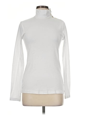 Three Dots Long Sleeve Top (view 1)