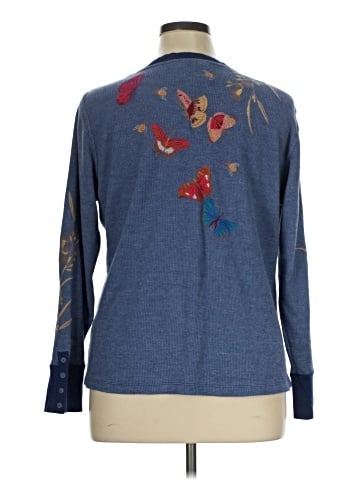 Johnny Was Long Sleeve Henley (view 2)