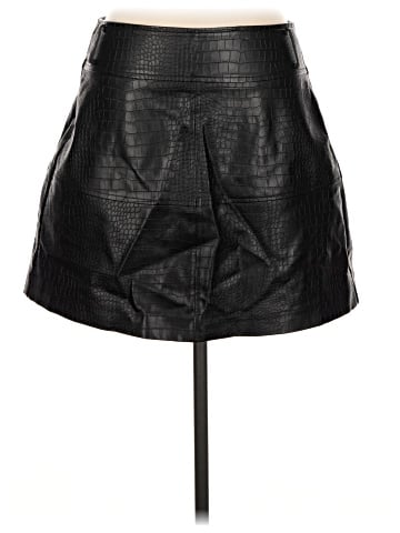 Allison Joy Faux Leather Skirt (view 1)