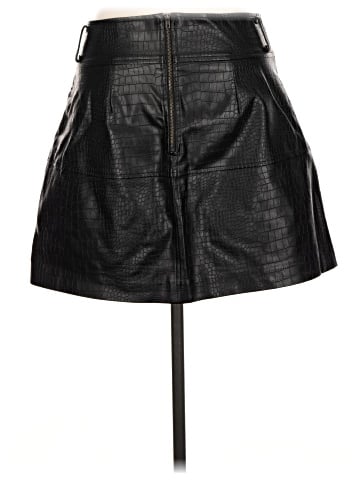 Allison Joy Faux Leather Skirt (view 2)