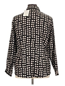 CAbi Long Sleeve Silk Top (view 2)