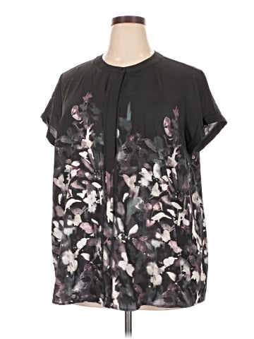 Simply Vera Vera Wang Short Sleeve Blouse (view 1)
