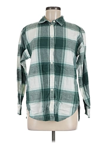 Ann Taylor LOFT Long Sleeve Button-Down Shirt (view 1)