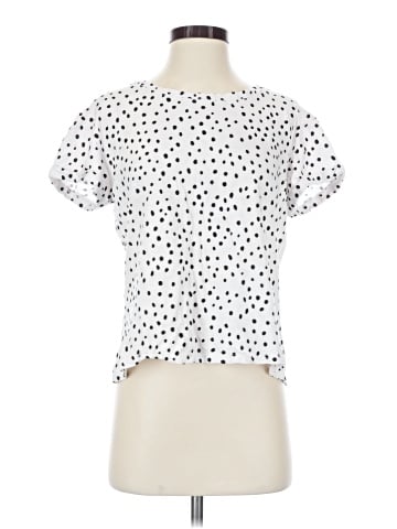 Bar III Short Sleeve Blouse (view 1)